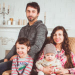 Porträt einer Familie